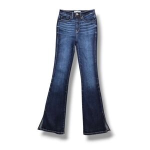 BKE Billie Jeans Womens 24 x 33.5 Slim Fit High Rise Bootcut Notch Hem